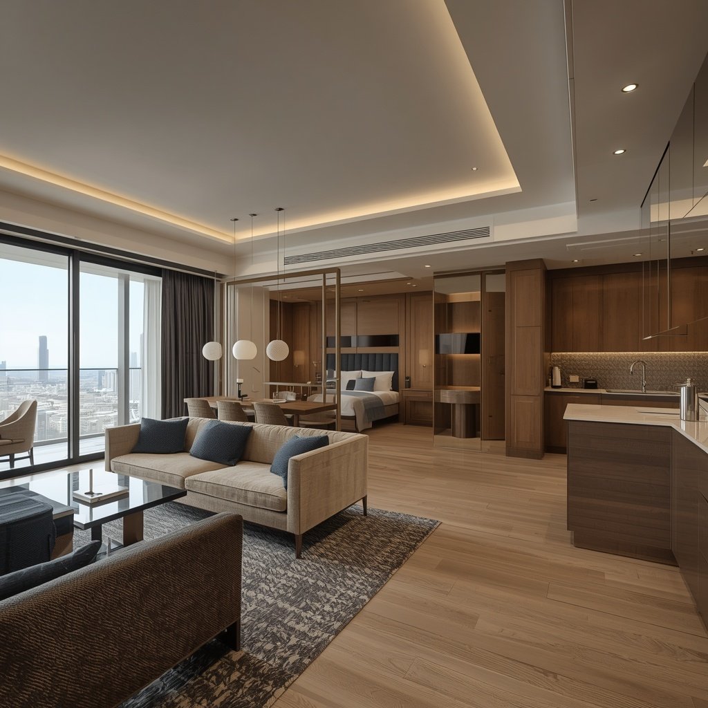 lucid-origin_A_luxurious_modern_hotel_apartment_interior_in_the_UAE_spacious_serviced_apartme-0